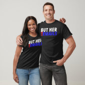 しかし、彼女の電子メールはアメリカのおもしろいことわざではなく、彼女の電子メール Tシャツ (ユニセックス)