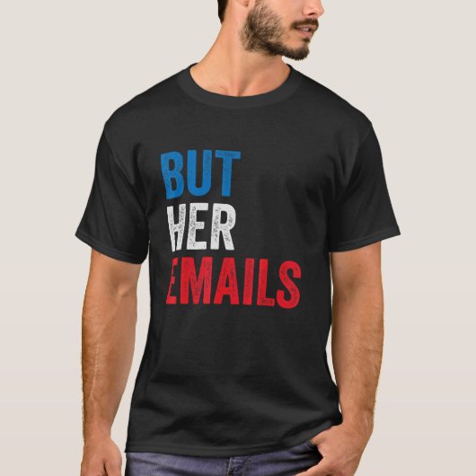 しかし、彼女の電子メール米国国旗14 Tシャツ (正面)