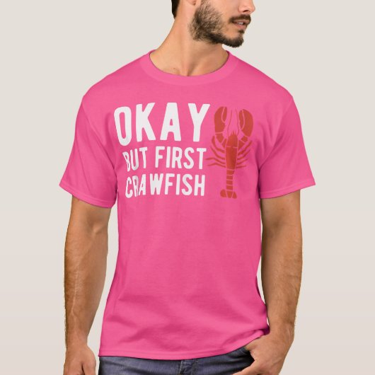 しかし、最初にザリガニの甲殻類のザリガニ Tシャツ (正面)