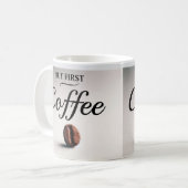 しかし、最初に、コーヒー朝の儀式/コーヒーマグ コーヒーマグカップ (正面左)