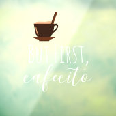 しかし、最初のカフェシトーコーヒーマグキューバのエスプレッソ ウィンドウサイン (シート3)