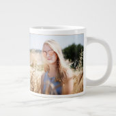 しかし、最初のカボチャのスパイス写真と名前を追加 ジャンボコーヒーマグカップ (右)