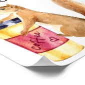 しかし、最初のコーヒーキュートなリス ポスター (角)