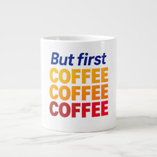 しかし、最初のコーヒーマグ、セラミッおもしろいクカップ ジャンボコーヒーマグカップ