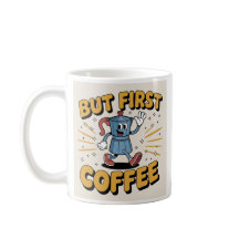 しかし、最初のコーヒー:あなたの朝のブースト、遊び心