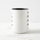 しかし、最初のコーヒー、コーヒおもしろいーマグ マグカップ (中央)