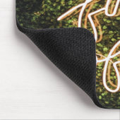 しかし、最初のコーヒー、ネオンライト引用文ことわざ マウスパッド (コーナー)