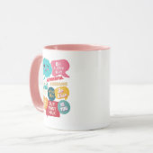 しかし、最初のミルククール会話バブルことわざ マグカップ (正面左)