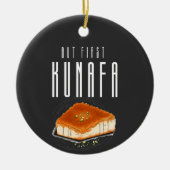 しかし、最初のKnafeh Kunafa Kunafeh AIが生成كنافة セラミックオーナメント (正面)