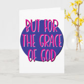 しかし、神の恵みのために12ステップのスローガン カード (黄色い花)