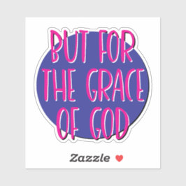 しかし、神の恵みのために12ステップのスローガン シール