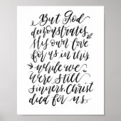 しかし、神は自分の愛のポスターを示す ポスター (正面)