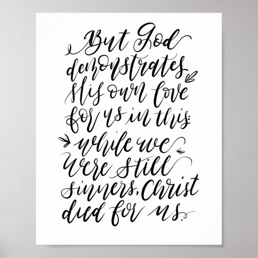 しかし、神は自分の愛のポスターを示す ポスター (正面)