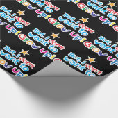 しかし、私は育ちたいと思いません! かわいい家族のベビー ラッピングペーパー (角)