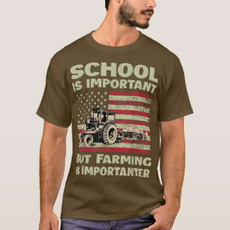 しかし、農業は重要な農家トラクターおもしろいファ Tシャツ