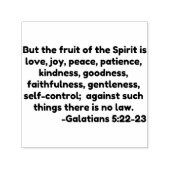 しかし、霊の実は愛、喜び、平和、pである セルフインキングスタンプ (デザイン)