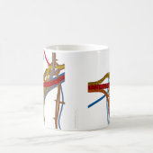 (しかし) I愛スパゲッティ接続点のマグ。 コーヒー・マグ コーヒーマグカップ (中央)