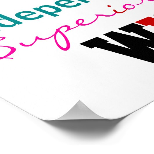 しかし、TEAMには"I"はない… ポスター (角)