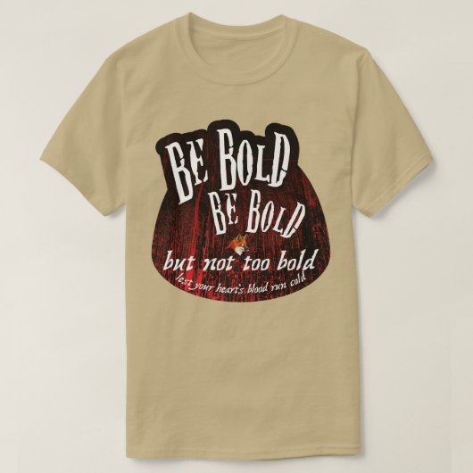 しかはっきりしたし過ぎはっきりしたない Tシャツ (デザイン正面)