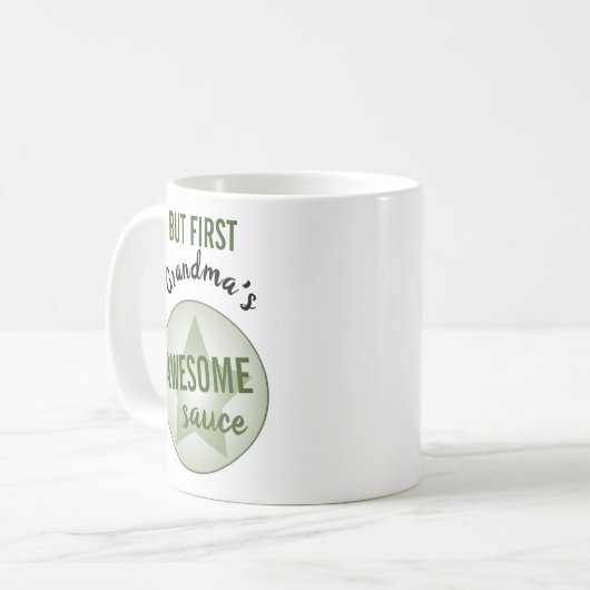 しかユーモアのあるし、最初のソ素晴らしース名前をカスタムする コーヒーマグカップ (正面左)