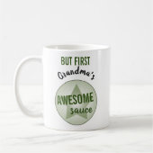 しかユーモアのあるし、最初のソ素晴らしース名前をカスタムする コーヒーマグカップ (左)