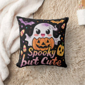 しか不気味し可愛い | Exデザイナー | ハロウィン クッション (ブランケット)