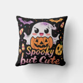 しか不気味し可愛い | Exデザイナー | ハロウィン クッション (裏面)