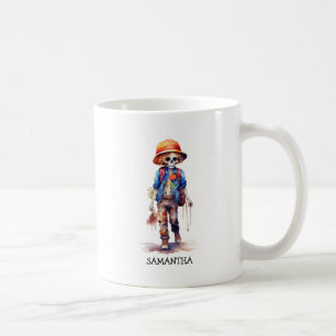 しか不気味し、可愛いゾンビキッド – 愛らしいマカブル(3) コーヒーマグカップ