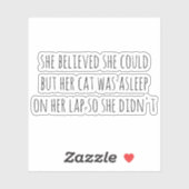 しか信じし、猫は眠っていた シール (シート)