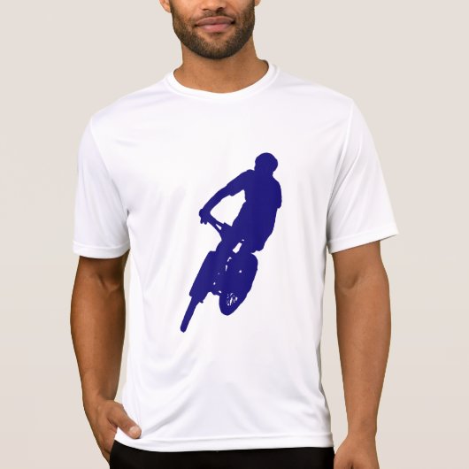 しか感謝していし、私の名前はライダーMTBシャツではない Tシャツ (正面)