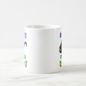 しか独身のし、決して孤独ではない コーヒーマグカップ (中央)