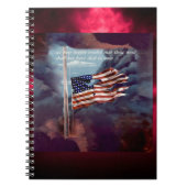 しか落ちたし煙忘れと引き裂かれた旗ではない ノートブック (正面)