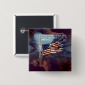 しか落ちたし煙忘れと引き裂かれた旗ではない 缶バッジ (正面&裏面)