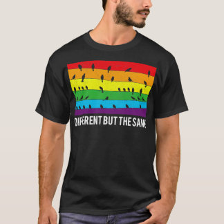 しか違うし、同じ平等LGBTプライドゲイレ Tシャツ
