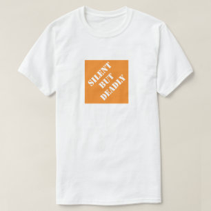 しか静かして死におもしろいぬユーモアのあるパパ父の日 Tシャツ