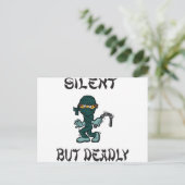 しか静かし致命的な忍者 ポストカード (スタンド正面)