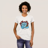 しか風変わりしおもしろいてモンスターシャツは Tシャツ (正面フル)