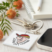 しか風変わりし、人間は キーホルダー (正面右)