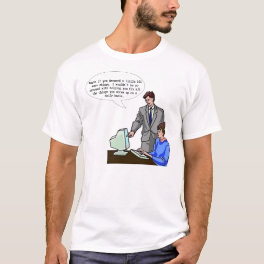 しくじって下さい Tシャツ (正面)