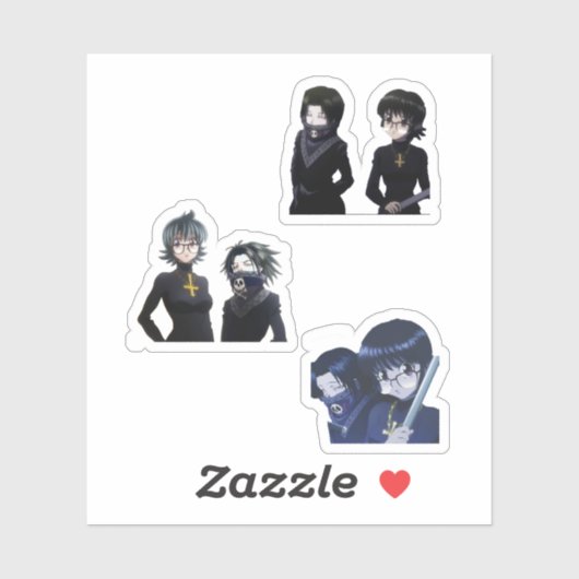 しずくフェイタンhxanime sticker pack シール (シート)