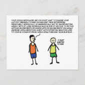 ～したい走 ポストカード (正面)