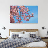 しだれさくらんぼツリーフラワーズ キャンバスプリント (インサイチュ (寝室))