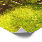 しだれ柳クリークポスター ポスター (角)