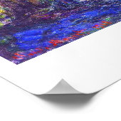 しだれ柳クロードモネ ポスター (角)