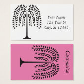 しだれ柳シルエットThunder_Cove (正面&裏面)