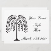 しだれ柳シルエットThunder_Cove (正面/裏面)