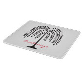 しだれ柳シルエットThunder_Cove カッティングボード (角)