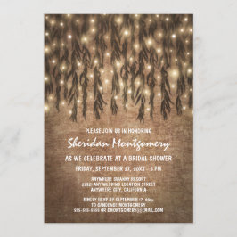 しだれ柳ツリーブライダルシャワー招待状 招待状