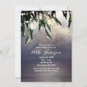 しだれ柳ツリー&メイソンジャイルライト招待状 招待状 (正面)