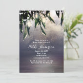 しだれ柳ツリー&メイソンジャイルライト招待状 招待状 (スタンド正面)